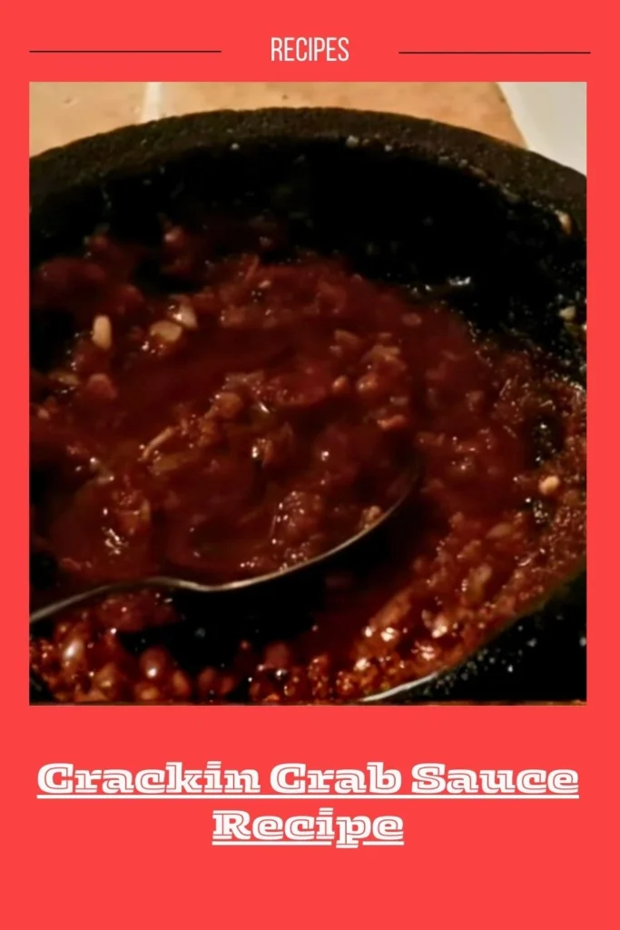 Crackin Crab Sauce