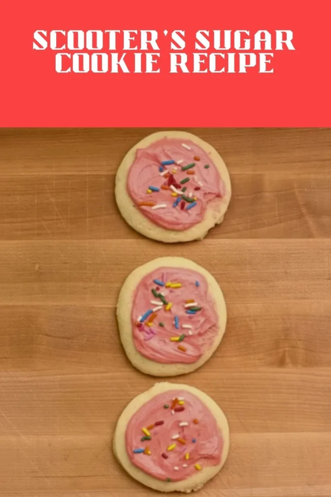 Enjoy this Scooter's Sugar Cookie