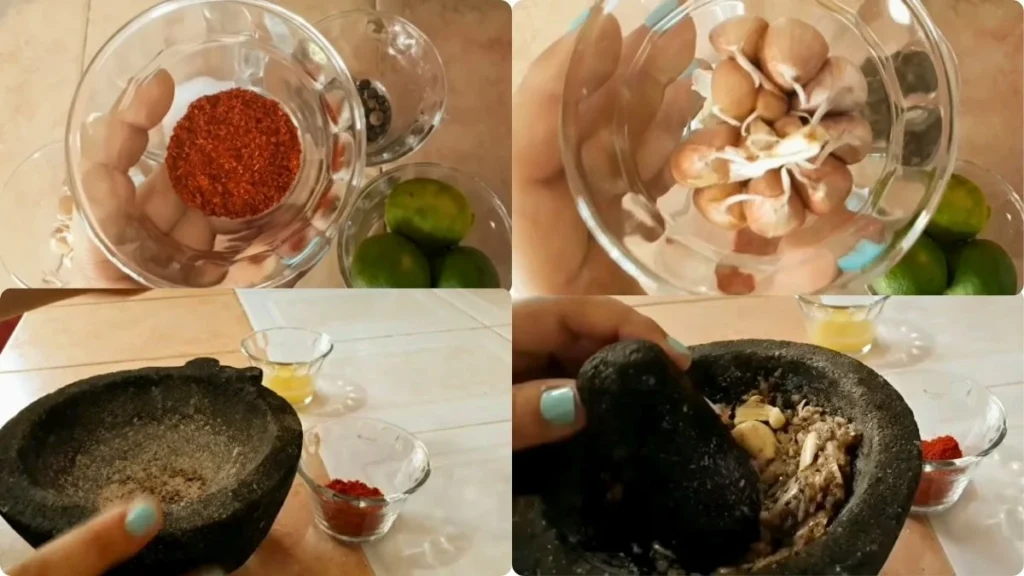 Step by step Crackin Crab Sauce Recipe