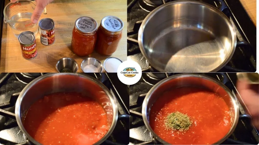 Step by step Aurelio's Pizza Sauce Recipe