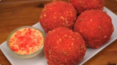 Hot Cheetos Boudin Balls Recipe