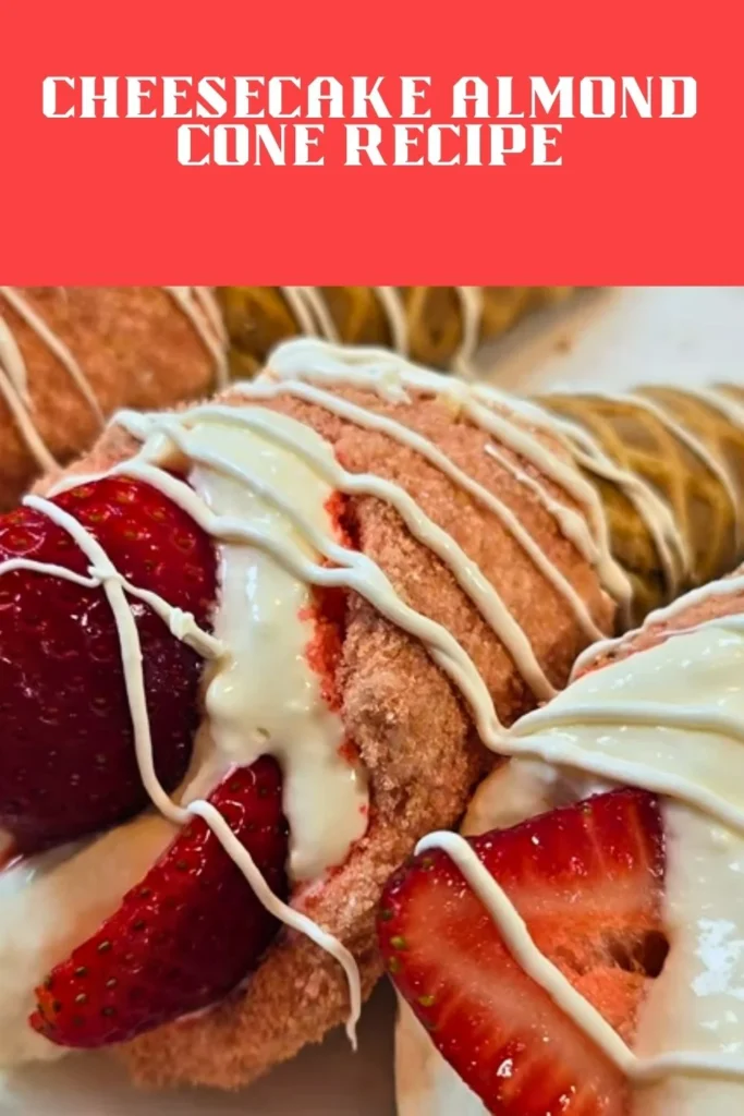 Cheesecake Almond Cone