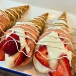Cheesecake Almond Cone Recipe