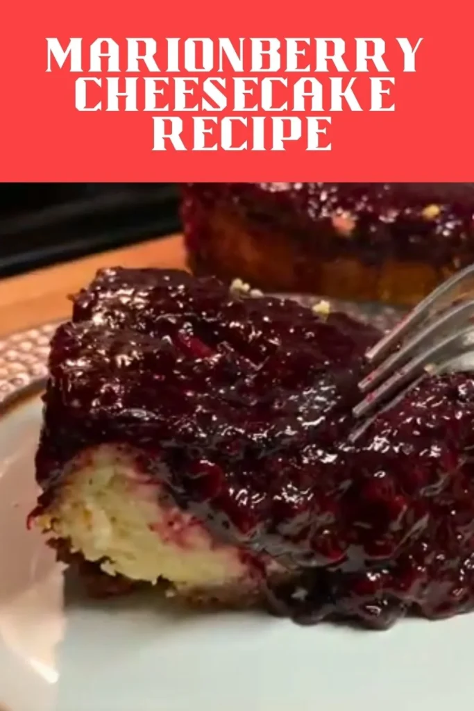 Marionberry Cheesecake