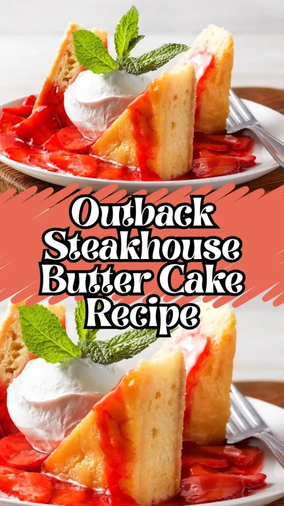 Outback Steakhouse Butter Cake