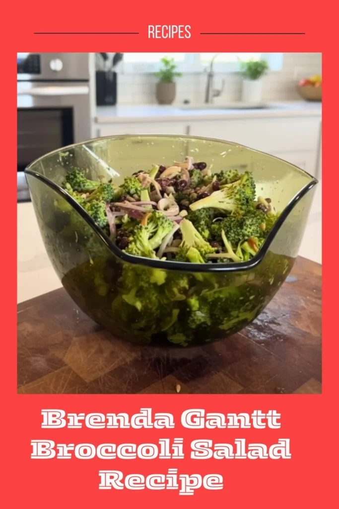 Delicious Brenda Gantt Broccoli Salad