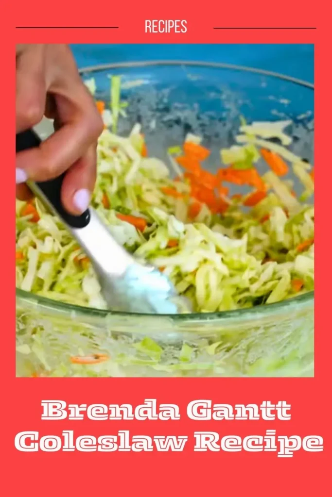 Delicious Brenda Gantt Coleslaw