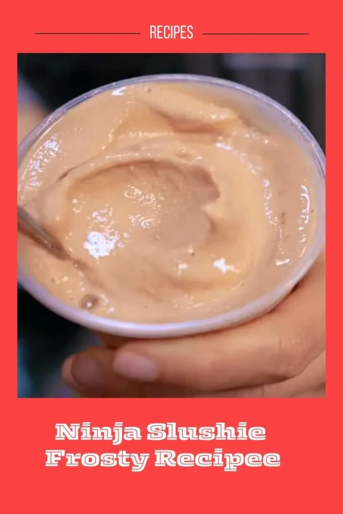 Delicious Ninja Slushie Frosty