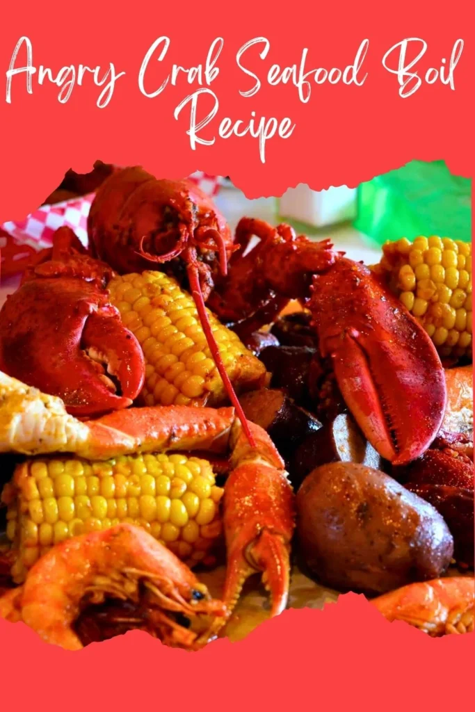 Enjoy this Angry Crab Seafood Boil