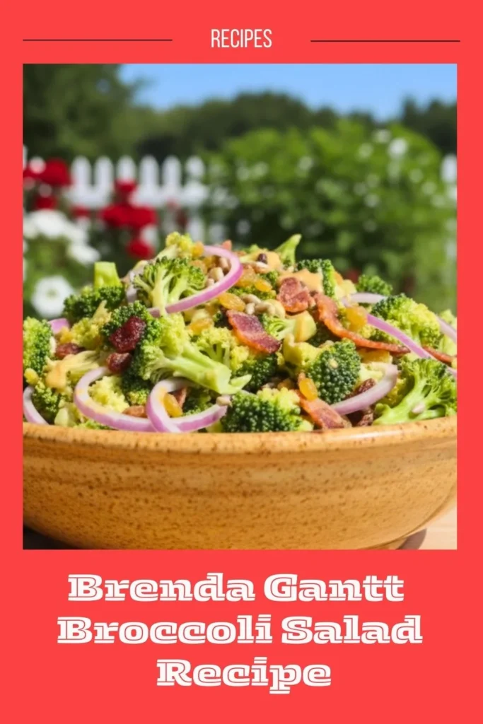 Enjoy this Brenda Gantt Broccoli Salad