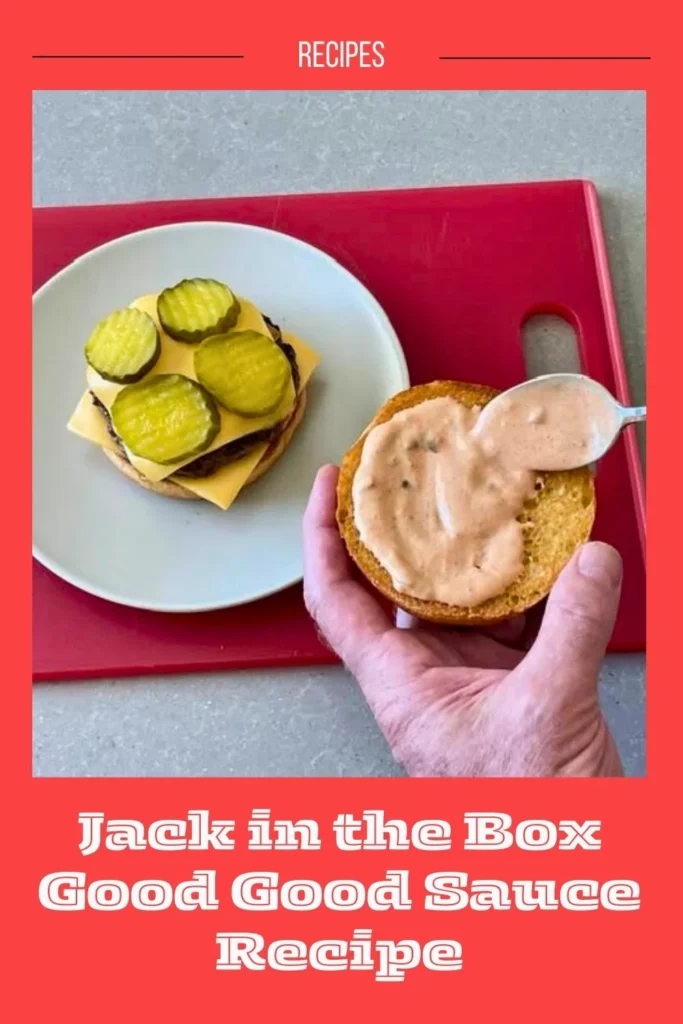 Enjoy this Jack in the Box Good Good Sauce