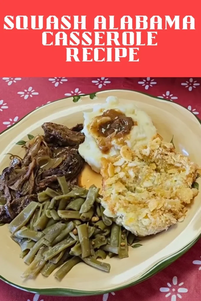 Enjoy this Squash Alabama Casserole
