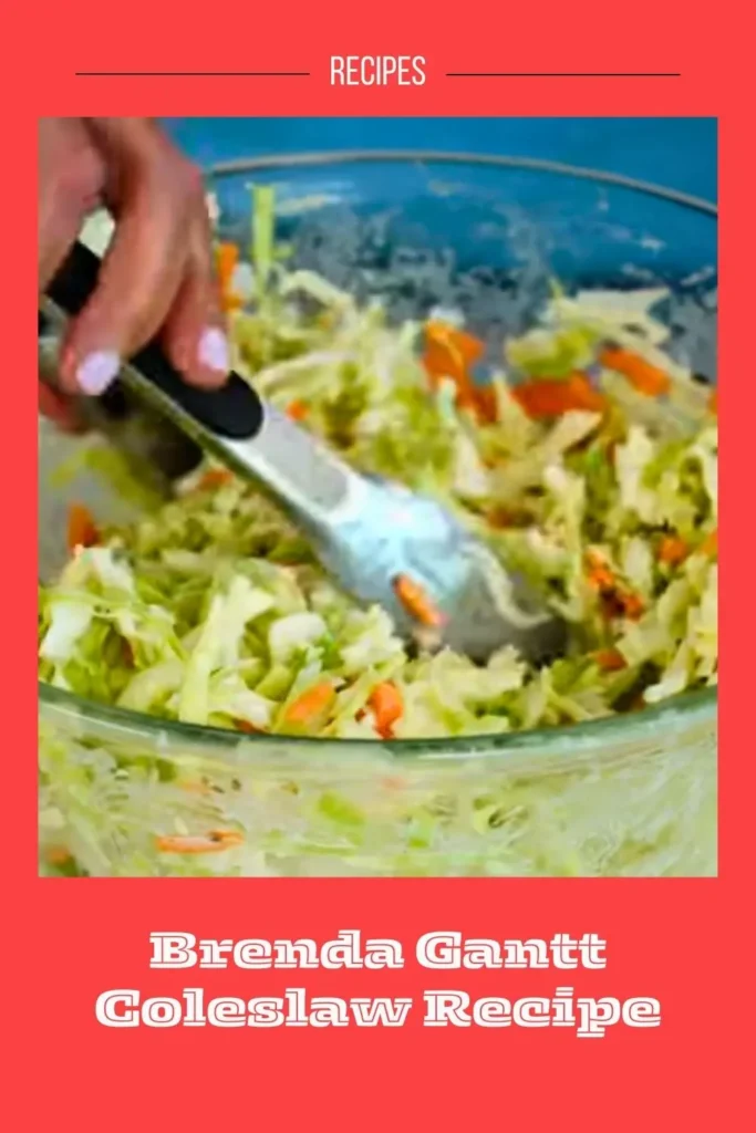 How to make Brenda Gantt Coleslaw