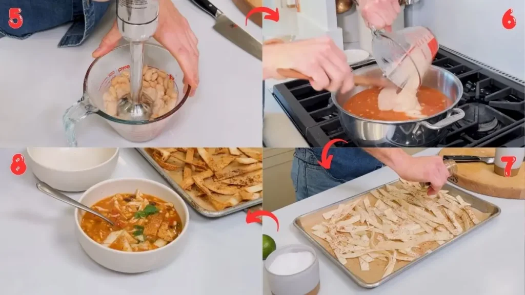 How to make Yard House Chicken Tortilla Soup