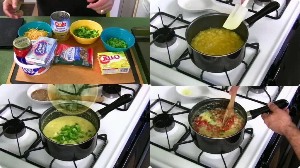 Step by step Aunt Myrna's Party Cheese Salad Recipe