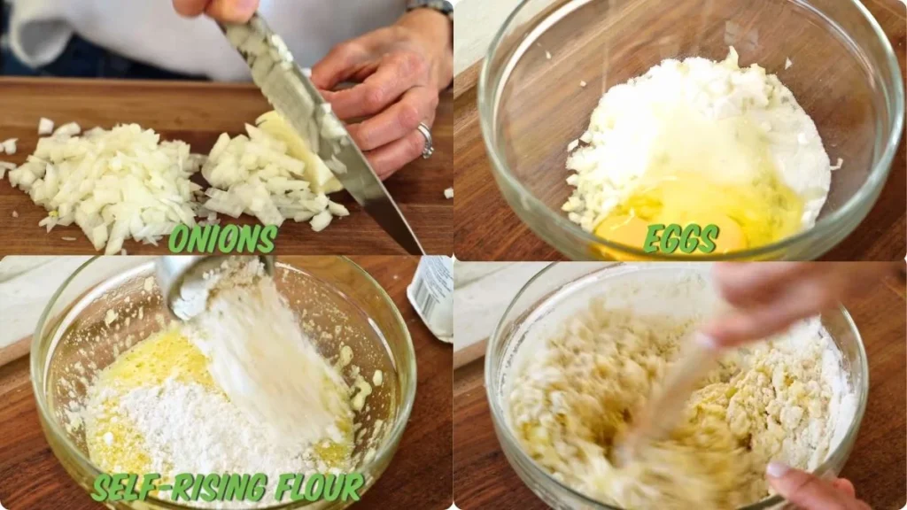 Step by step Brenda Gantt Hush Puppies Recipe