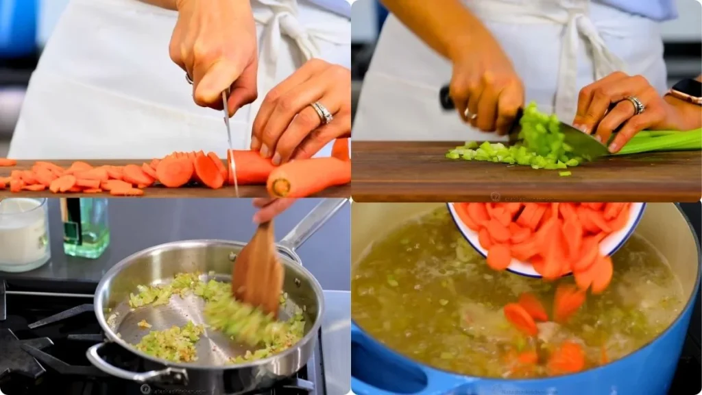 Step by step Eat N Park Chicken Noodle Soup Recipe