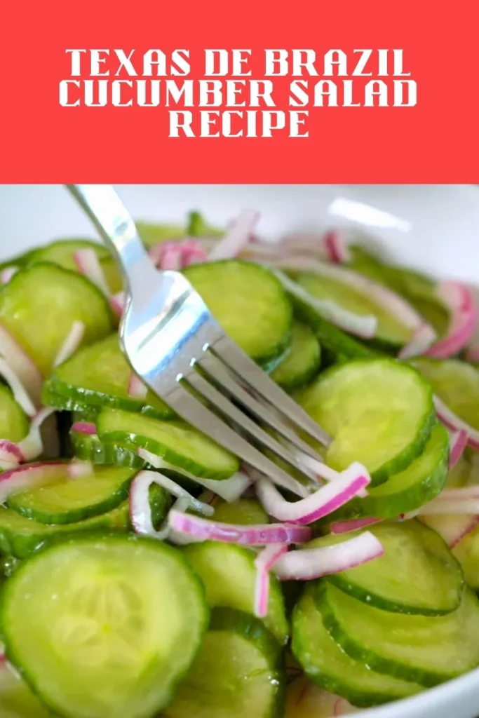 Texas de Brazil Cucumber Salad