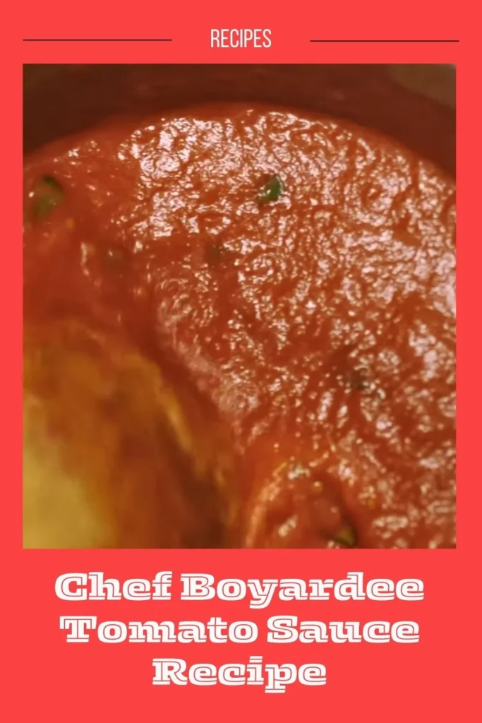 enjoy this Chef Boyardee Tomato Sauce