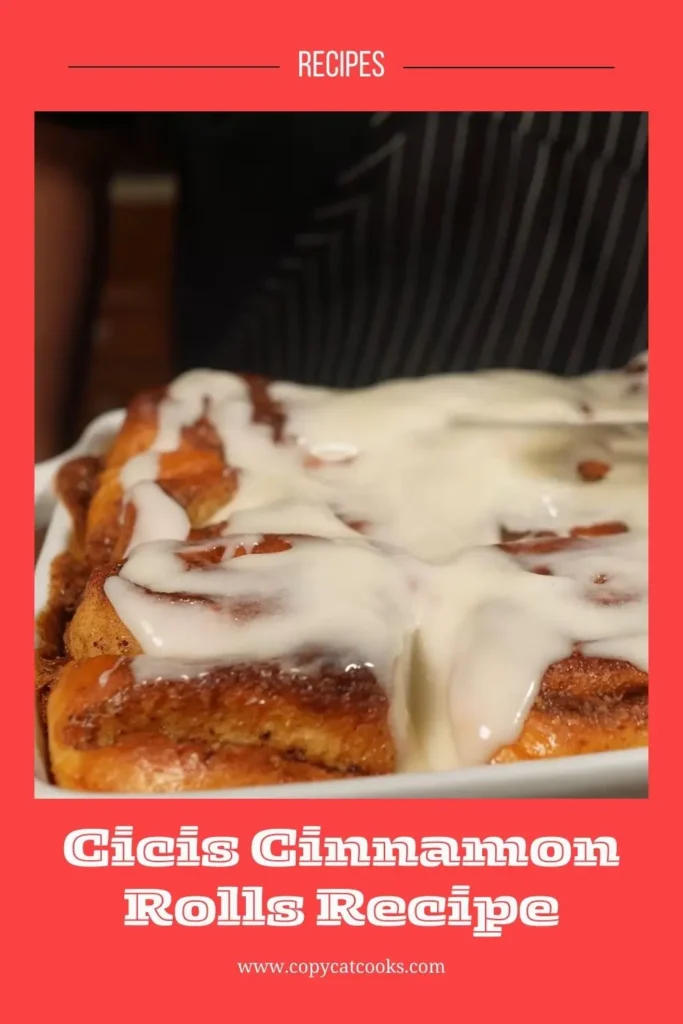 Enjoy This Cicis Cinnamon Rolls