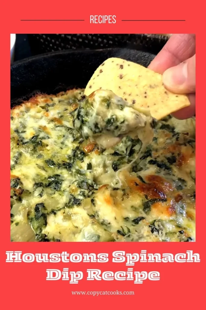 Enjoy This Houstons Spinach Dip