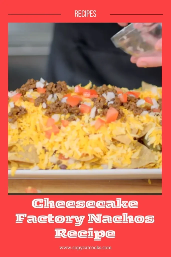 Enjoy this Cheesecake Factory Nachos