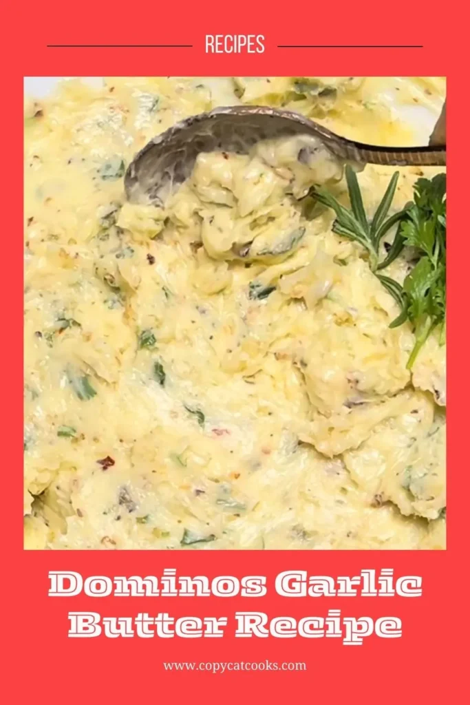 Enjoy this Dominos Garlic Butter