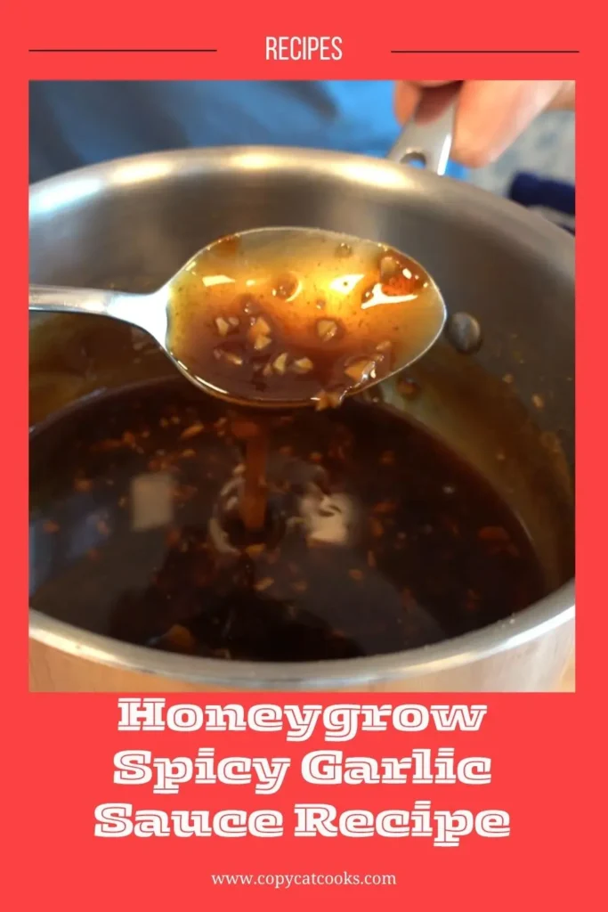 Honeygrow Spicy Garlic Sauce