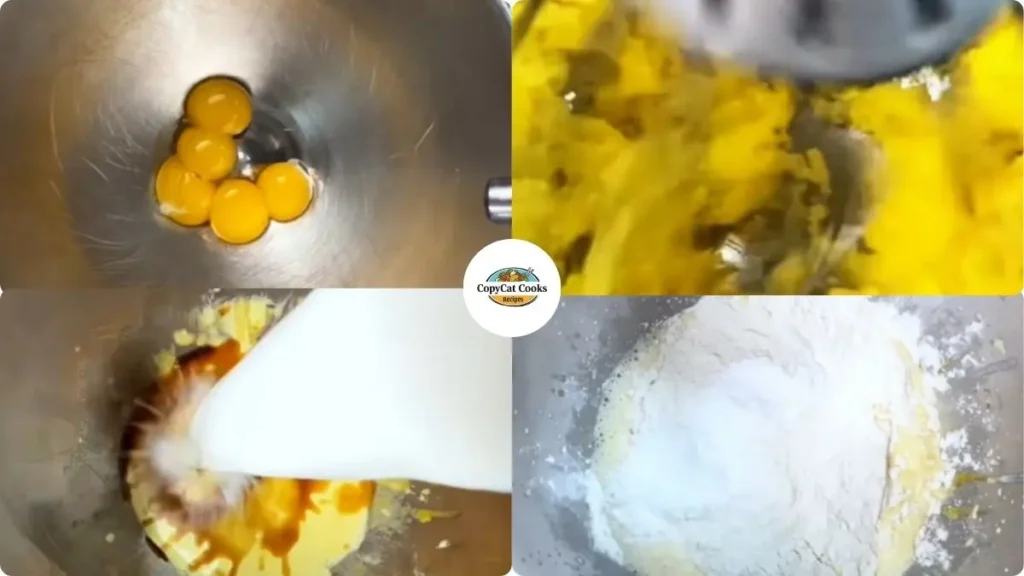 Step by step Crumbl Tres Leches Cake Recipe