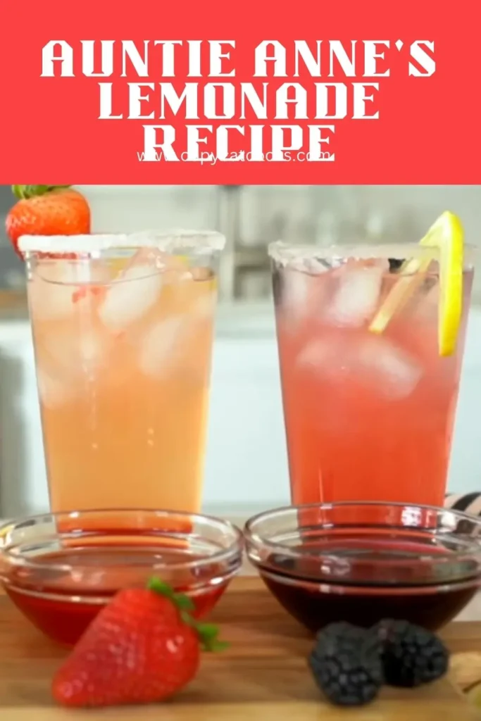 Auntie Anne's Lemonade