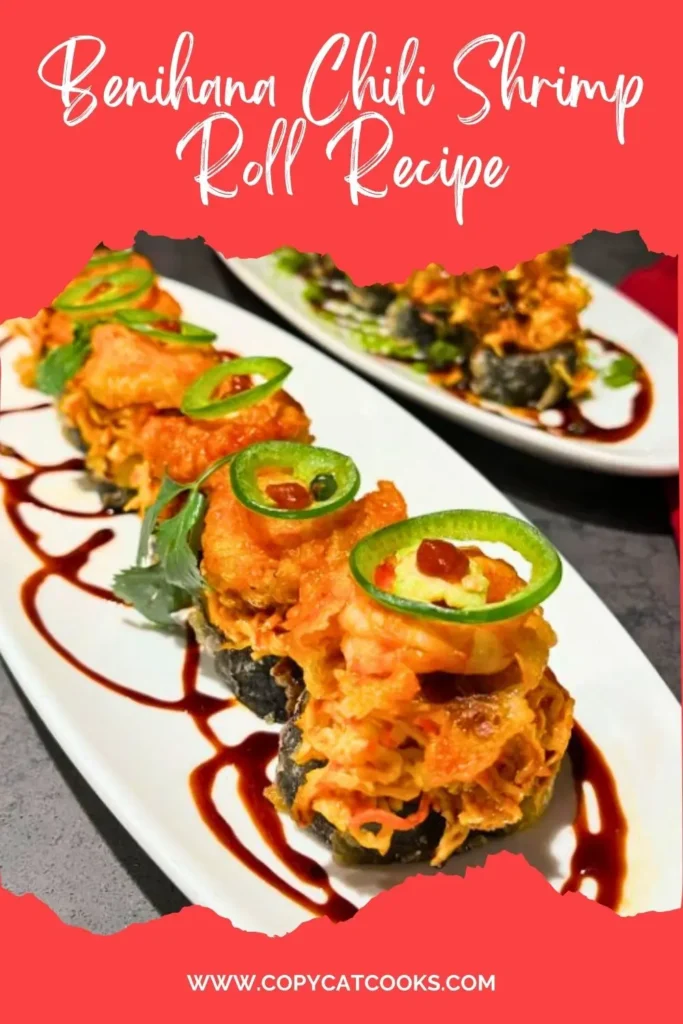 Benihana Chili Shrimp Roll