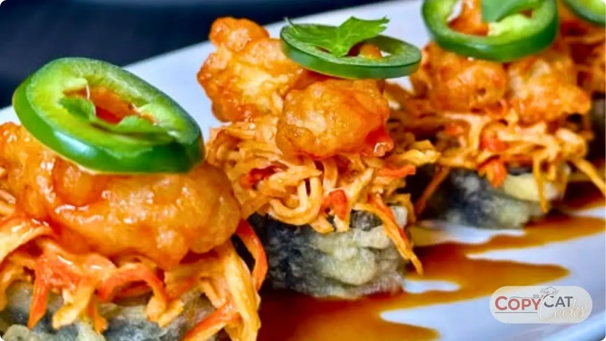 Benihana Chili Shrimp Roll Recipe