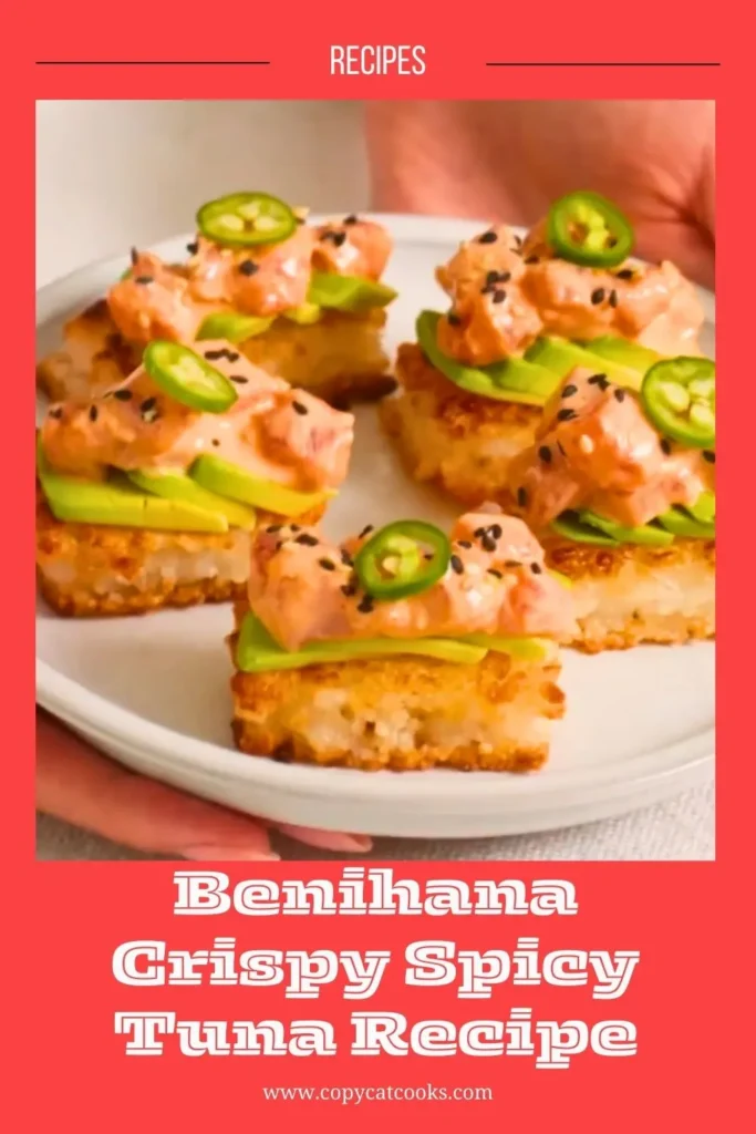 Delicious Benihana Crispy Spicy Tuna