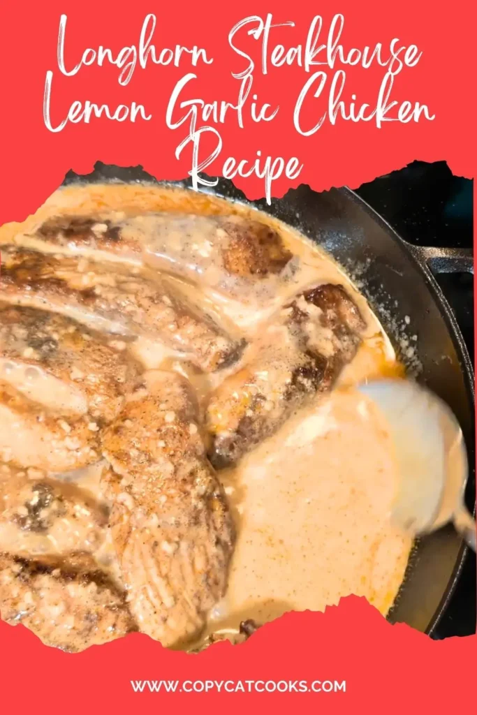 Delicious Longhorn Steakhouse Lemon Garlic Chicken