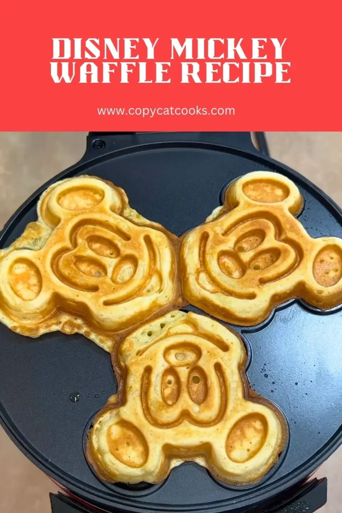 Disney Mickey Waffle