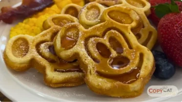 Disney Mickey Waffle Recipe