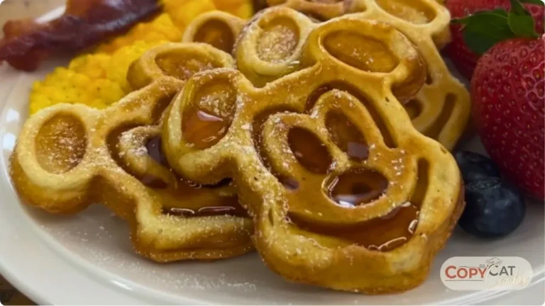 Disney Mickey Waffle Recipe