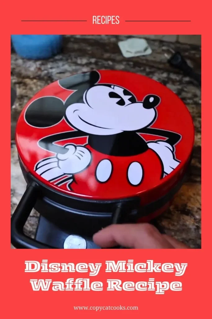 Disney Mickey Waffle maker