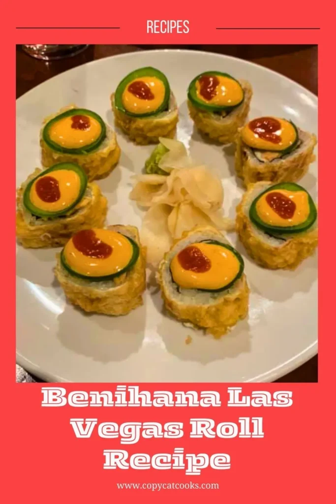 Enjoy this Benihana Las Vegas Roll