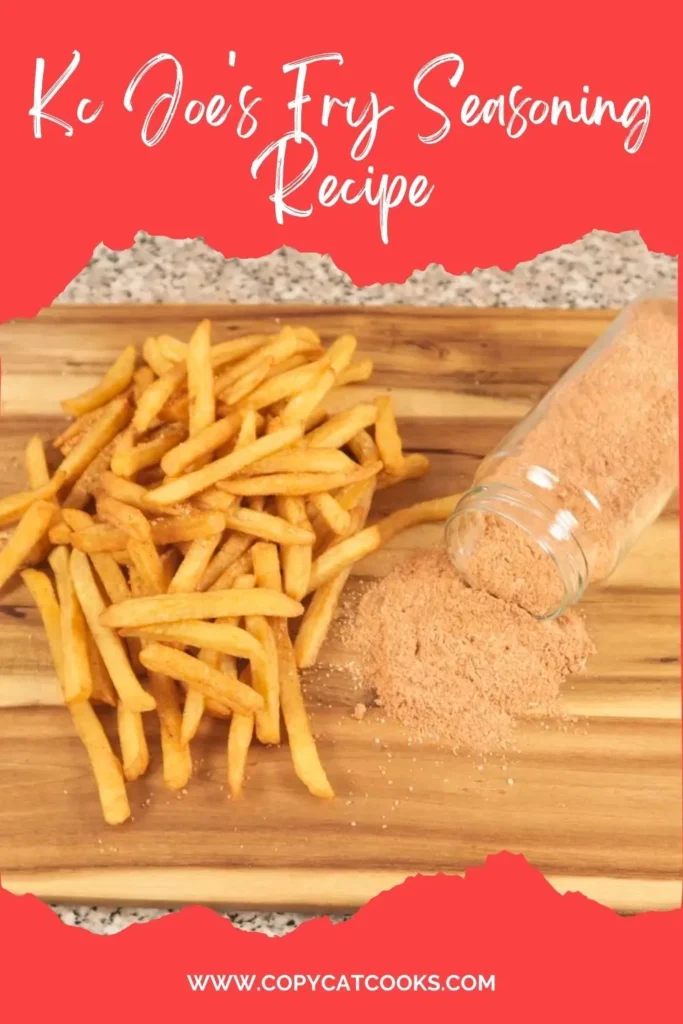Kc Joe's Fry Seasoning