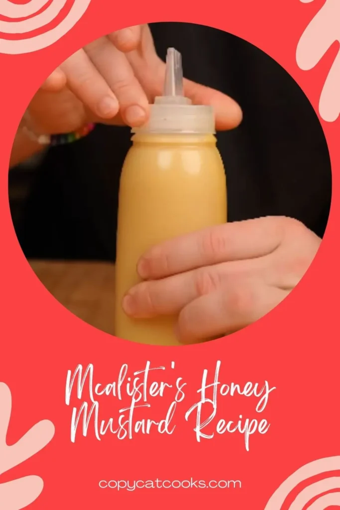 Mcalister's Honey Mustard