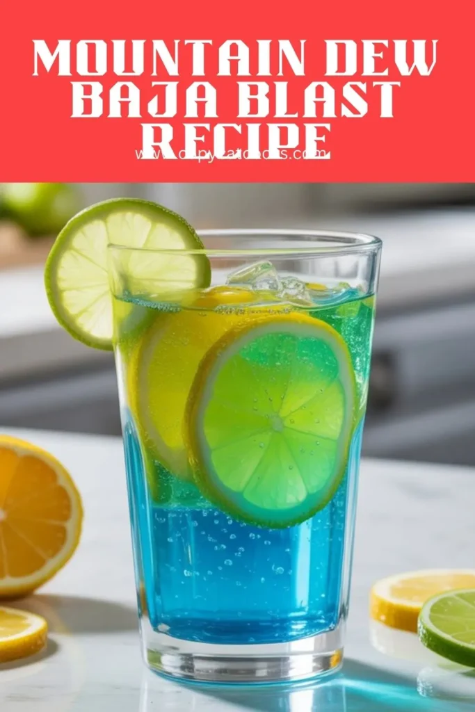 Mountain Dew Baja Blast