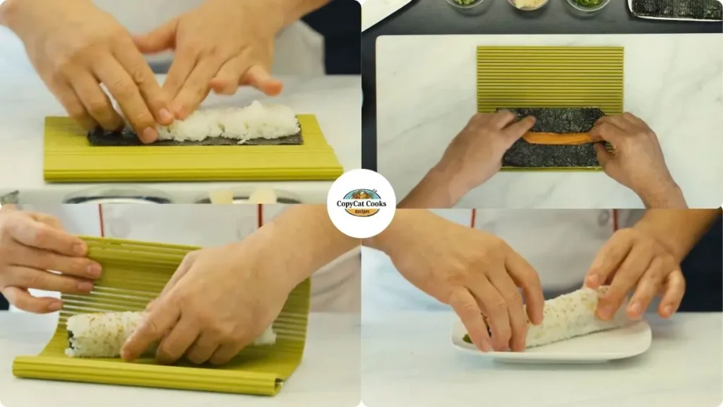 Step by step Benihana Las Vegas Roll Recipe