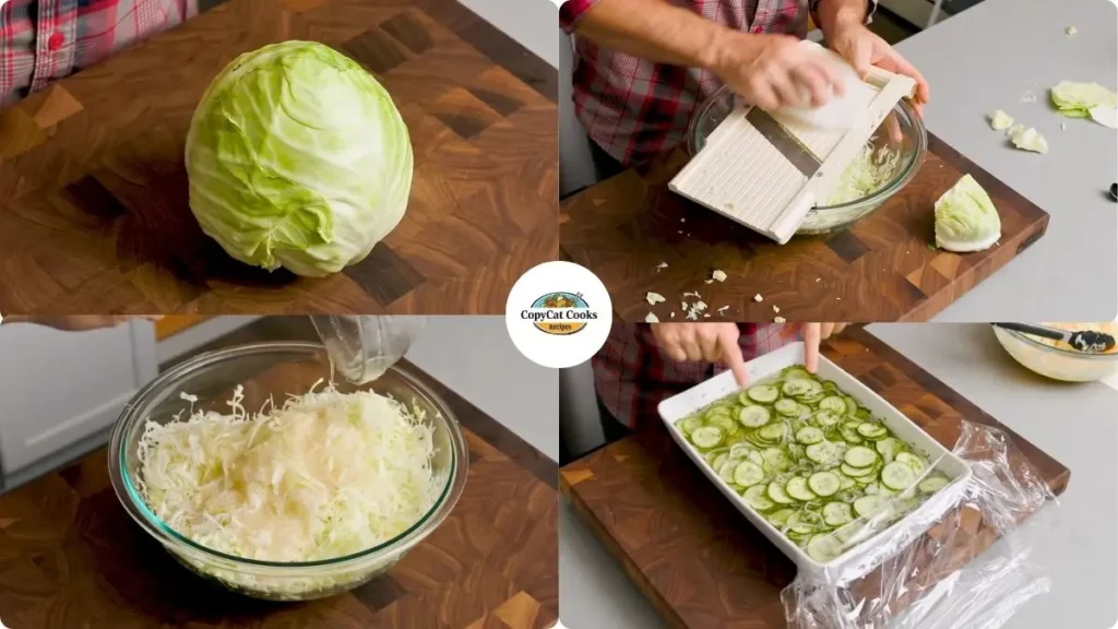 Step by step Top O’ the River Coleslaw Recipe