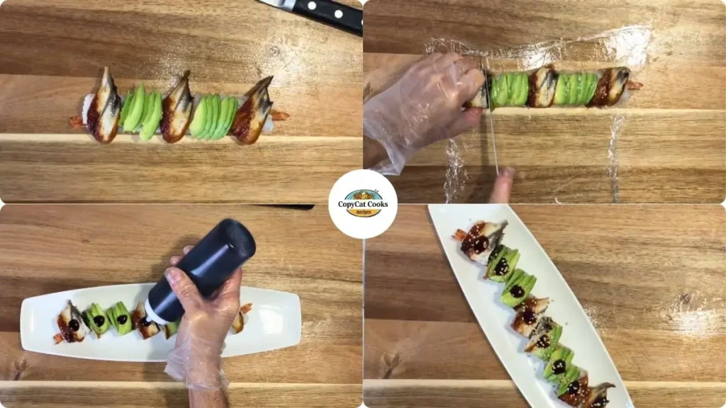 how to make Benihana Dragon Roll Recipe