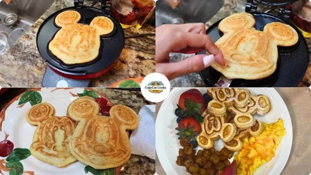 how to make Disney Mickey Waffle Recipe