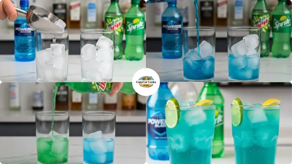 how to make Mountain Dew Baja Blast Recipe